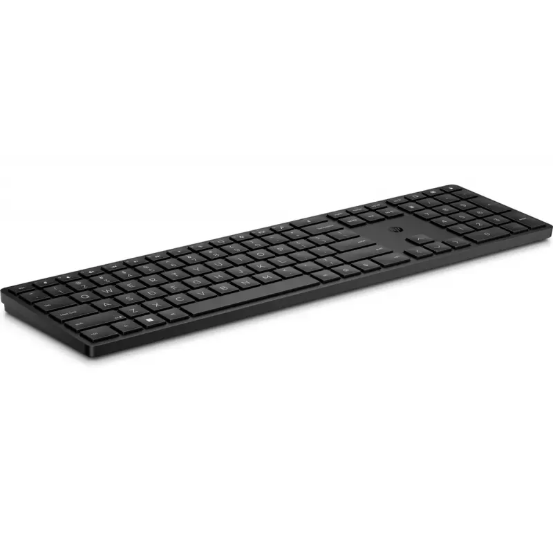 Traadita programmeeritav täissuuruses klaviatuur HP 450 — RF traadita + USB, must