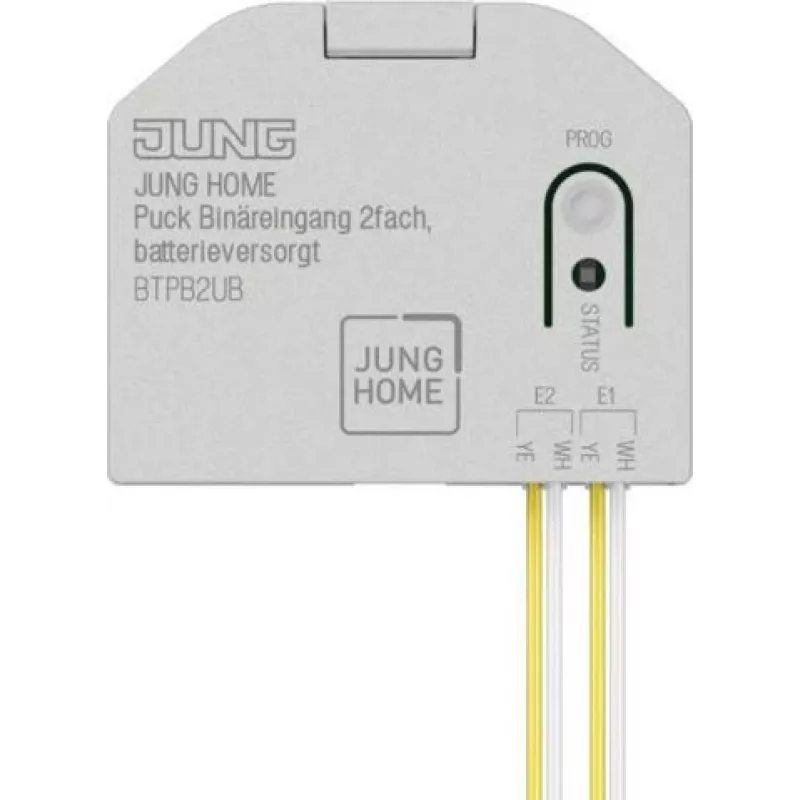 Jung BT P B2 U B JUNG HOME Puck Binary Input 2-way battery-powered TE (BTPB2UB)