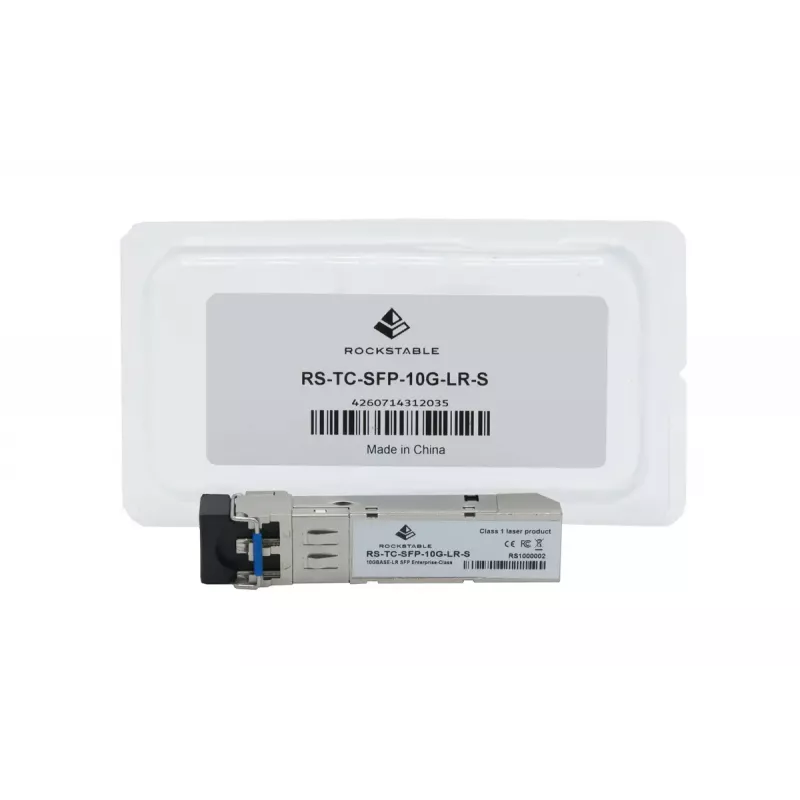 Fiiberoptiline 10GBASE-LR SFP+ transiiver Rockstable — 10 Gbit/s, 1310 nm, LC, 10 km