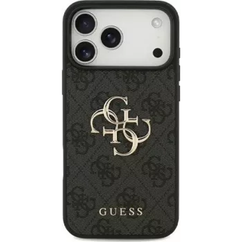 GUESS Hard Cover 4G Big Metal Logo hall, f?r Apple iPhone 17 Pro Max, GUHCP17X4GMGGR