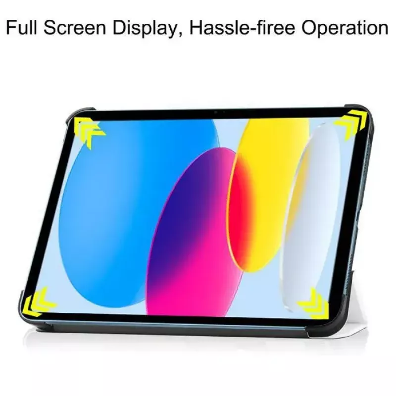 Tahvelarvuti ümbris CoreParts TABX-IP10-COVER6 — Flip-ümbris Apple iPad (2022), 27,7 cm (10,9 tolli), 2 aluserežiimi, valge