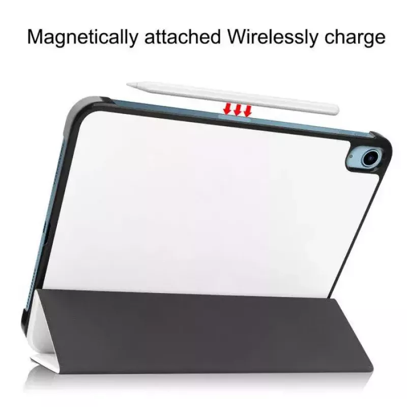Tahvelarvuti ümbris CoreParts TABX-IP10-COVER6 — Flip-ümbris Apple iPad (2022), 27,7 cm (10,9 tolli), 2 aluserežiimi, valge