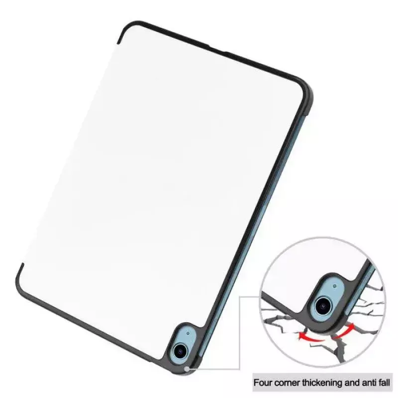 Tahvelarvuti ümbris CoreParts TABX-IP10-COVER6 — Flip-ümbris Apple iPad (2022), 27,7 cm (10,9 tolli), 2 aluserežiimi, valge