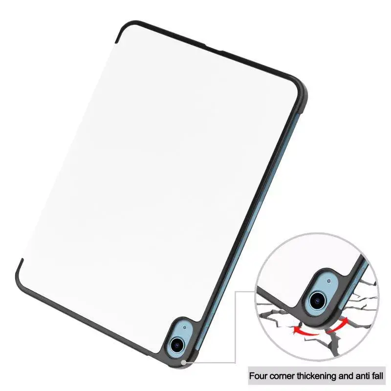 Tahvelarvuti ümbris CoreParts TABX-IP10-COVER6 — Flip-ümbris Apple iPad (2022), 27,7 cm (10,9 tolli), 2 aluserežiimi, valge