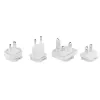 ALOGIC mobiilseadme laadija WCM3X100G — Sisetingimustes kasutatav vahelduvvoolulaadija nutitelefonile ja tahvelarvutile, 2x USB-C, 100–240 V, valge