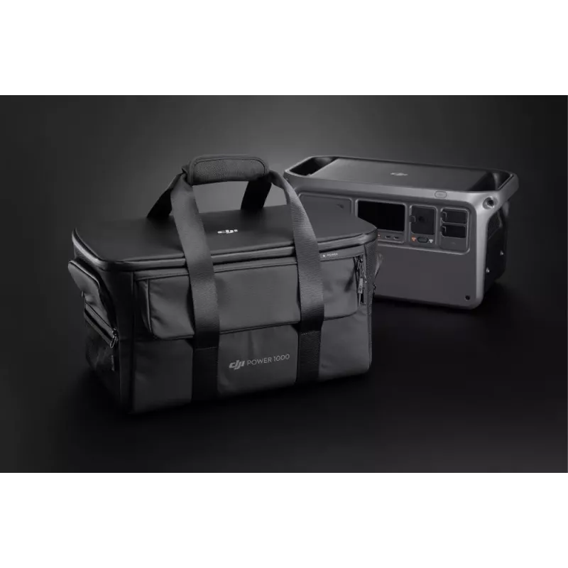 Kandekott DJI Power 1000 kaasaskantava elektrijaama jaoks, must, 240×452×232 mm