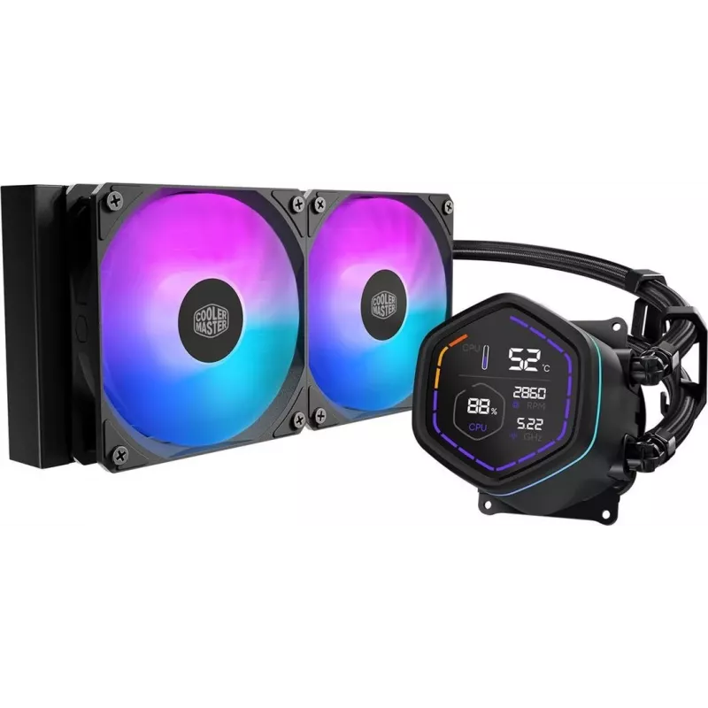 Cooler Master WAK MasterLiquid Core Nex Digital 240 ARGB - AMD pesa AM5 (Ryzen Zen4) - Intel pesa