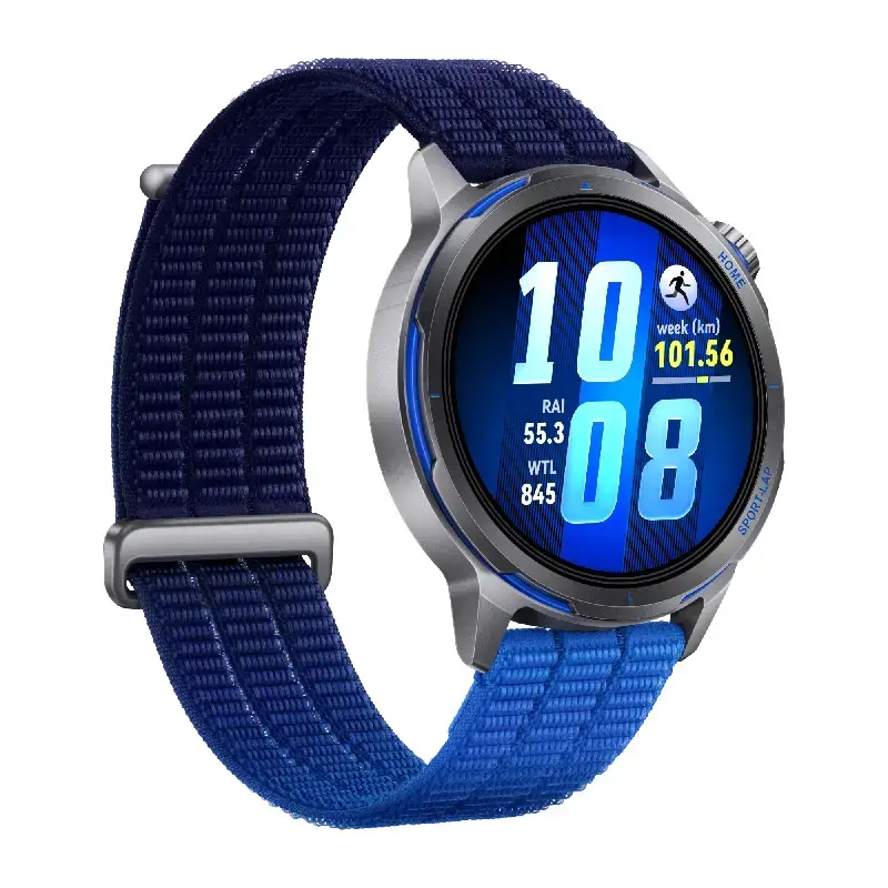 Nutikell HUAWEI WATCH GT Runner 2 — 1,32 tolli (3,35 cm) AMOLED 466×466, GPS, titaan, fluoroelastomeerist rihm, veekindel kuni 40 m