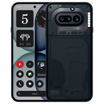 Nutitelefon Nothing 4a — 6,78-tolline (17,2 cm) ekraan, Snapdragon 7s Gen 4, 12 GB muutmälu, 256 GB, 5G, 5080 mAh, Dual SIM, must
