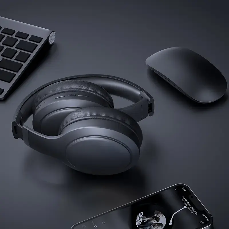 Peakomplekt HAVIT HVBT-H630BT juhtmevabad Bluetooth-peapael-kõrvaklapid, 20–20000 Hz, ümberkõrv, USB-C, must