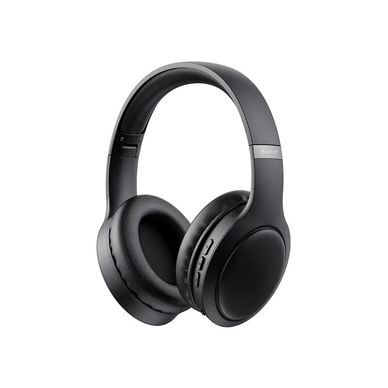 Peakomplekt HAVIT HVBT-H630BT juhtmevabad Bluetooth-peapael-kõrvaklapid, 20–20000 Hz, ümberkõrv, USB-C, must