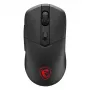 MSI VERSA 300 WIRELESS 8K mängurihiir, mõlemakäeline, optiline, 2600 DPI, 6 nuppu, must