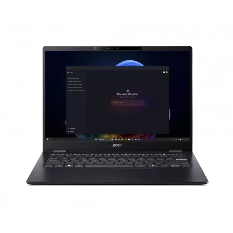 Acer TravelMate P6 14 AI TMP614-54T sülearvuti Intel Ultra 5, 16GB muutmälu, 512GB SSD, Windows 11 Pro, 226V akuga