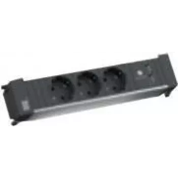 BACHMANN POWER FRAME Medium 3x maandatud pistikut 1x USB-laadija