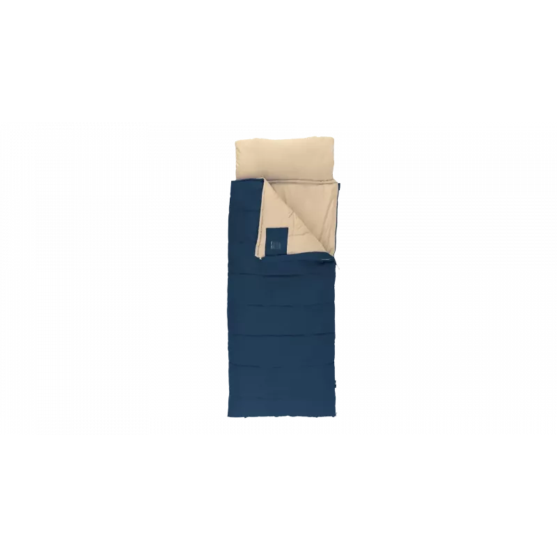 Magamiskott Outwell Contour Lux 190 cm, sünteetiline, vasak tõmblukk, sügavsinine
