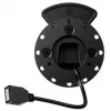 Asetek SimSports Universal QR Adapter USB-A 70 mm ja 50,8 mm avavahega — Must