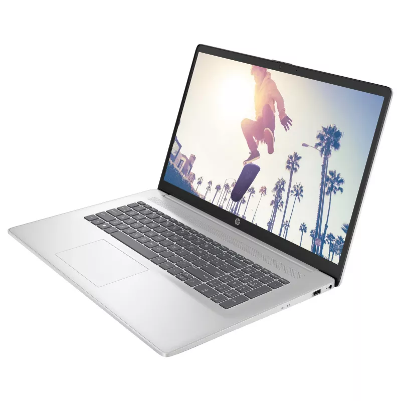 HP 17-cn4160ng Core5 120U/16GB/512SSD/FreeDOS/hõbedane USB C 3.1 - klaviatuuripaigutus võib olla saksa