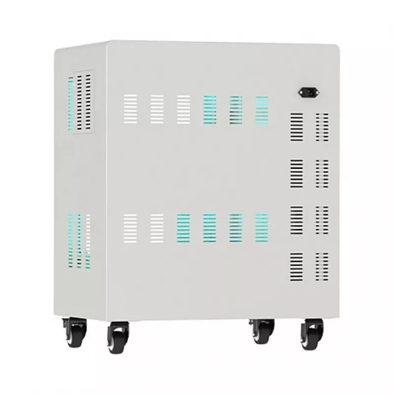 GoodConnections ANTARES PRO T20C tahvelarvuti laadimiskäru kuni 11 USB-C 30W porti PD3.0 UVC-desinfektsiooniga Hall