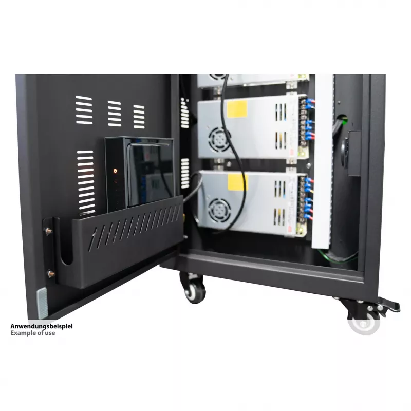 GoodConnections ANTARES PRO T20C tahvelarvuti laadimiskäru kuni 11 USB-C 30W porti PD3.0 UVC-desinfektsiooniga Hall