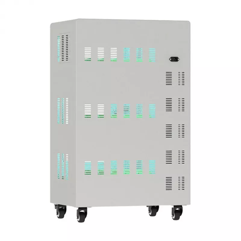 GoodConnections ANTARES PRO T30C tahvelarvuti laadimiskäru 11 USB-C 30W port PD3.0 UVC-desinfitseerimine Hall
