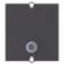 Bachmann Custom module - Modulares Faceplate-Snap-In - Mini-Phone Stereo 3,5 mm - Must (917.091)