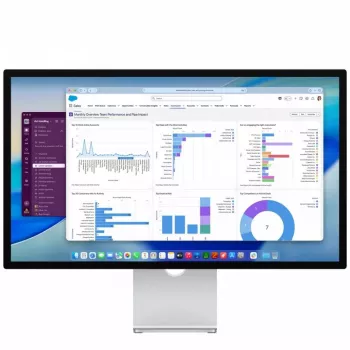 Monitor Apple Studio Display Nano-tekstuuriga klaasi ja kaldega reguleeritava alusega (MFF14RC/A)