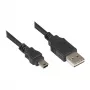 Good Connections ühenduskaabel USB 2.0 EASY Plug A to Mini-B pistik - must - 0,5 m