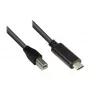 Good Connections USB2.0 kaabel C-B must 1m