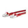 MetzConnect BTR - paigalduskaabel - RJ-45 (M) - RJ-45 (M) - 5 m - varjestatud - (CAT 6a) - halogeenivaba - punane (1308455066-E)