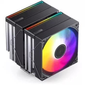 Protsessori jahuti Jonsbo CB80 kahe torniga, koos kahe 120 mm PWM RGB-ventilaatoriga — must