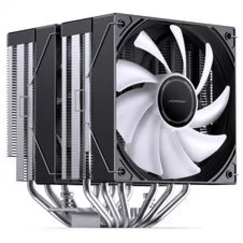 Protsessori jahuti Jonsbo CB80 kahe torniga, koos kahe 120 mm PWM RGB-ventilaatoriga — must