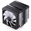 Protsessori jahuti Jonsbo CB80 kahe torniga, koos kahe 120 mm PWM RGB-ventilaatoriga — must