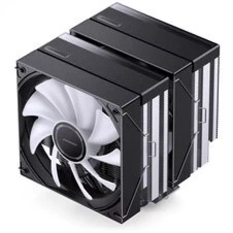 Protsessori jahuti Jonsbo CB80 kahe torniga, koos kahe 120 mm PWM RGB-ventilaatoriga — must