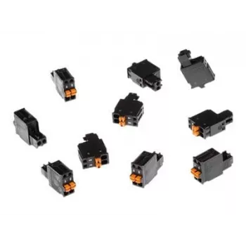 Juhtmepistik AXIS 5505-261, 2-kontaktiline, 2,5 mm samm, hall, 10 tk pakend