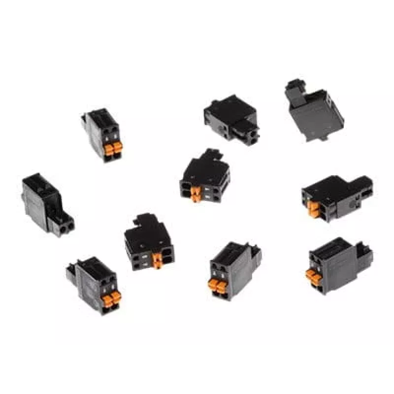 Juhtmepistik AXIS 5505-261, 2-kontaktiline, 2,5 mm samm, hall, 10 tk pakend