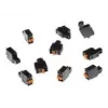 Juhtmepistik AXIS 5505-261, 2-kontaktiline, 2,5 mm samm, hall, 10 tk pakend