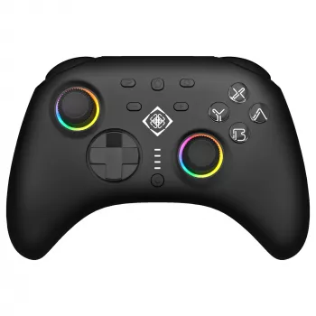 Mängupult Deltaco GAM-198 Must — Bluetooth ja USB (USB-C) Nintendo Switchile, Switch 2-le, Switch OLEDile, Androidile, PC-le