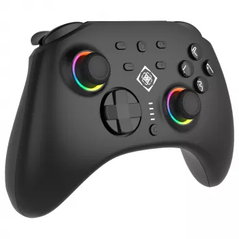 Mängupult Deltaco GAM-198 Must — Bluetooth ja USB (USB-C) Nintendo Switchile, Switch 2-le, Switch OLEDile, Androidile, PC-le