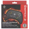 Mängupult Deltaco GAM-198 Must — Bluetooth ja USB (USB-C) Nintendo Switchile, Switch 2-le, Switch OLEDile, Androidile, PC-le