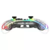 Mängupult Deltaco Gaming GAM-198-T läbipaistev Bluetooth/USB USB-C Nintendo Switchile, Switch 2-le, Switch OLED-ile, Androidile, PC-le
