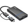 VALUE Display Adapter USB Type A C - Dual HDMI 4K30+ 1080P ST/BU - Adapter - digitaalne/andmed (12.99.3206)