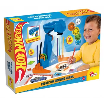 Hot Wheels projektoriga joonistamise komplekt