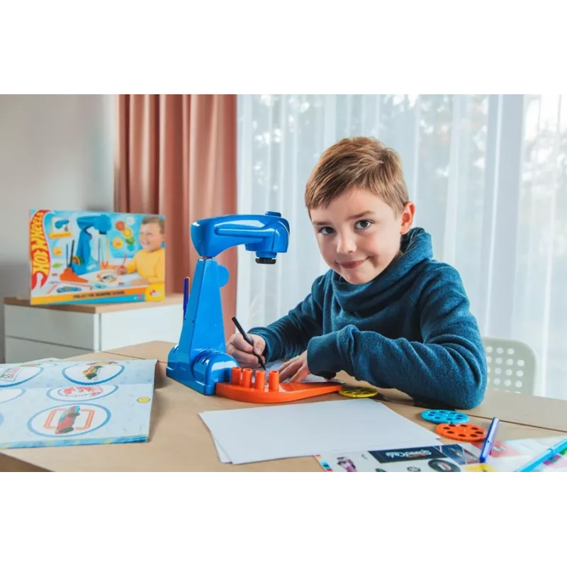 Hot Wheels projektoriga joonistamise komplekt