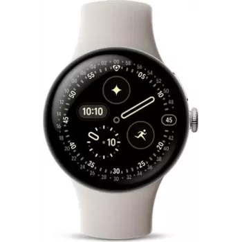 Google Pixel Watch 4 - 41 mm - Aluminium Silver polished (GA10829-EU)