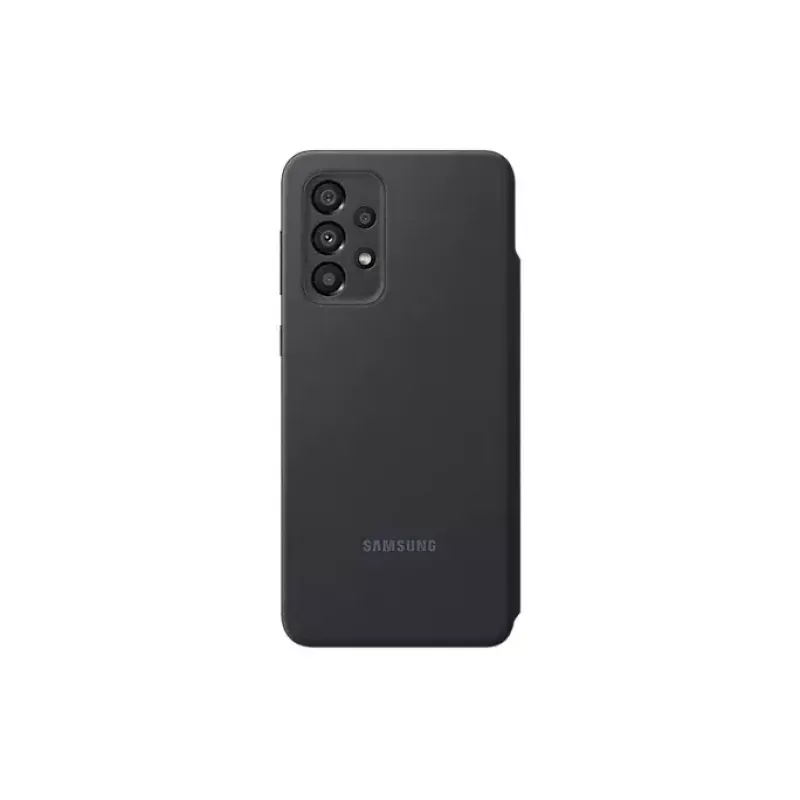 Kaitsva rahakotiga ümbris Samsung EF-EA336PBEGEW Galaxy A33 5G jaoks, ühildub kuni 6,4-tolliste ekraanidega, must, 1 kaarditasku