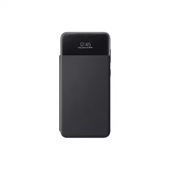 Kaitsva rahakotiga ümbris Samsung EF-EA336PBEGEW Galaxy A33 5G jaoks, ühildub kuni 6,4-tolliste ekraanidega, must, 1 kaarditasku