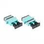 Good Connections LW-K208 - SC - Weiblich/Weiblich - OM3 - Aqua-Farbe - Multi-Modus - Keramik