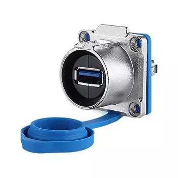 Good Connections GC IC01-24U302 - Steckverbinder - USB 3.0 Durchführungskupplung, IP67 (IC01-24U302)