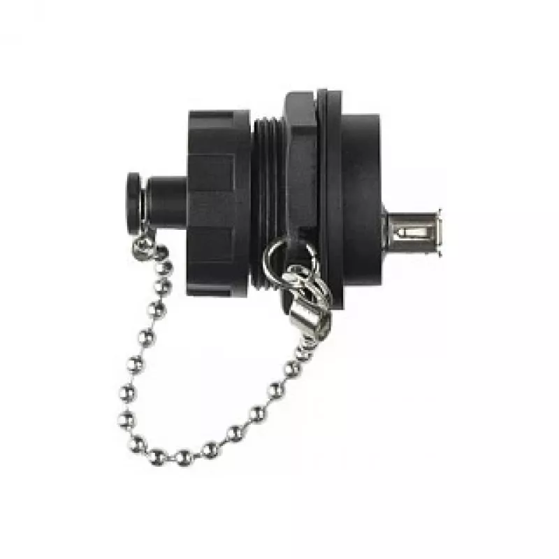 Good Connections IC04-U205 - USB A - must - emane - sirge - polübutüleentereftalaat (PBT) - polüvinüülkloriid (PVC) - IP65 - IP67