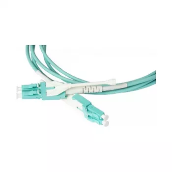 patch-kaabel LWL Duplex OM3 (Multimode, 50/125) LC/LC, UNIBOOT, LSZH, reversible polarity, Entriegelungslasche, 10m, Good Connections® (LW-U810LC3)